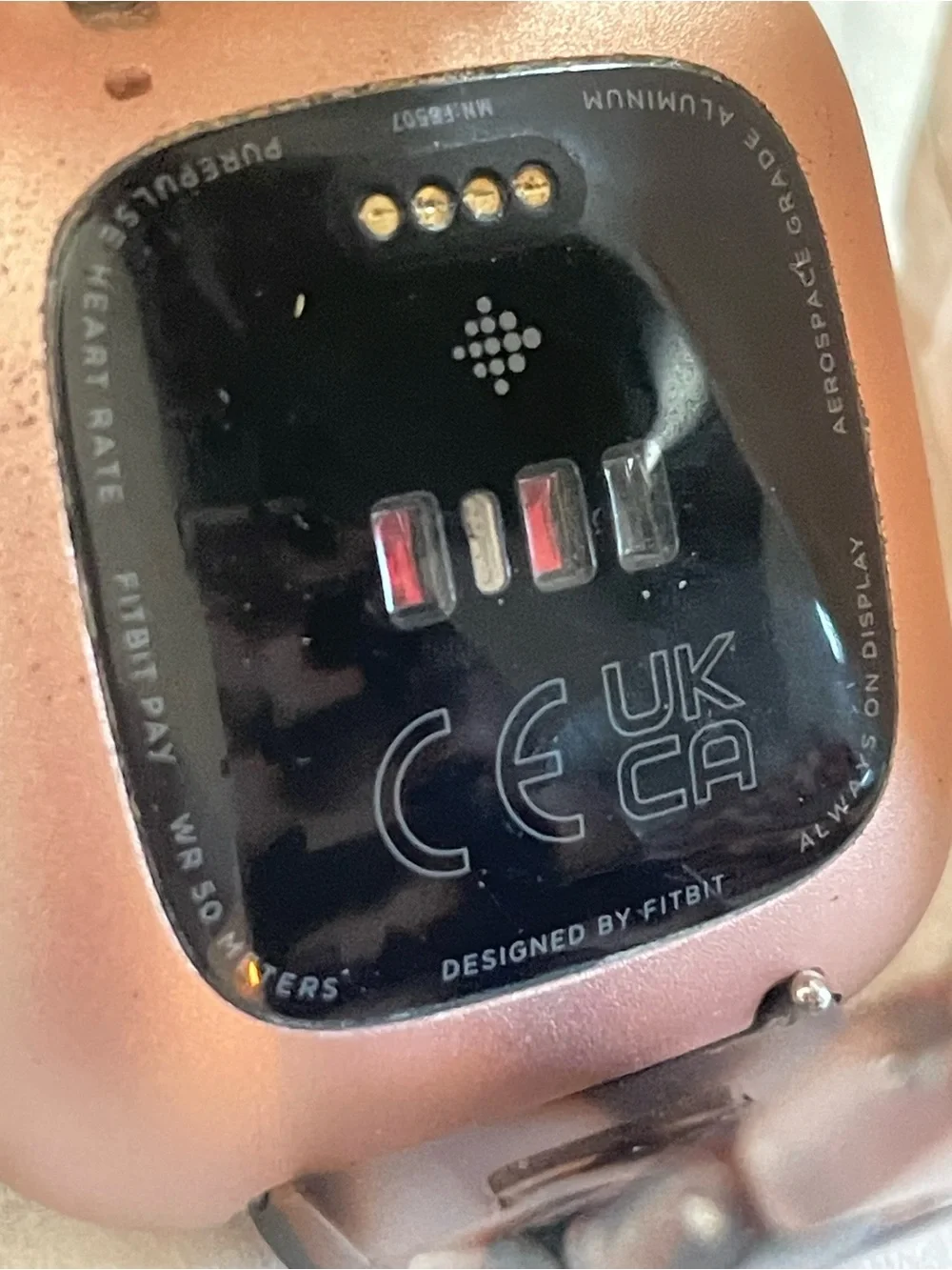 Fitbit Versa 2 Smartwatch Petal/Copper Rose